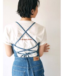 Ungrid | バックエンブロイダリーTee(Tシャツ/カットソー)
