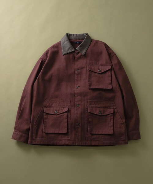 ITEMS URBANRESEARCH（アイテムズ アーバンリサーチ）の「カバーオールジャケット（カバーオール・メンズ・NVY/BLK/BEG/OLV/BGD・M/L）」の5枚目の写真