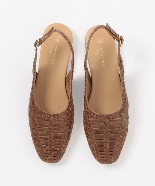 かぐれ(カグレ)の「『別注』maison de soil MESH BACKSTRAP SANDAL(サンダル・レディース・別注WHITE/別注TAN・36/37/38)」の11枚目の写真