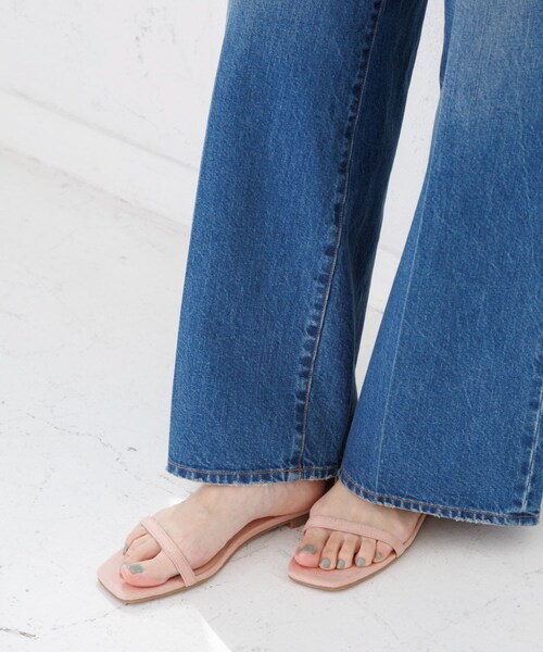 URBAN RESEARCH Sonny Label（アーバンリサーチサニーレーベル）の「フェイクスウェードサンダル（サンダル・レディース・ブラック/トープ/ピンク・S/M/L）」の19枚目の写真