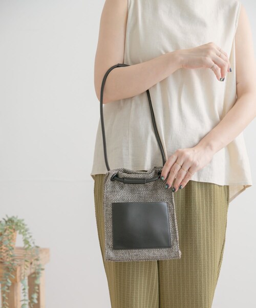 ITEMS URBANRESEARCH（アイテムズ アーバンリサーチ）の「ザツザイ2WAYミニトート（トートバッグ・レディース・OFF/CHA/BEG・-）」の14枚目の写真