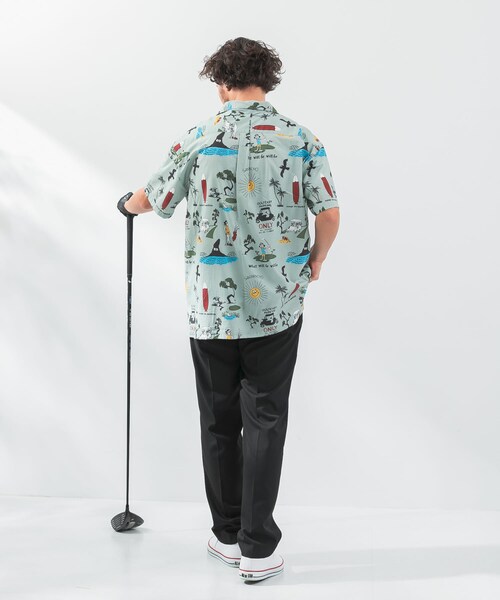 URBAN RESEARCH Sonny Label（アーバンリサーチサニーレーベル）の「『接触冷感/防シワ』OOPS　ファンマーツイルパンツ（その他パンツ・メンズ・ネイビー/ブラック/ベージュ・M/L）」の14枚目の写真