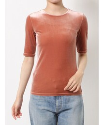 Ungrid | ベロアフィットTee(Tシャツ/カットソー)