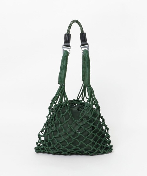 URBAN RESEARCH（アーバンリサーチ）の「F/CE.　KNOTTING TOTE BAG（ハンドバッグ・レディース・GREEN/WHITE/BLACK・FREE）」の4枚目の写真