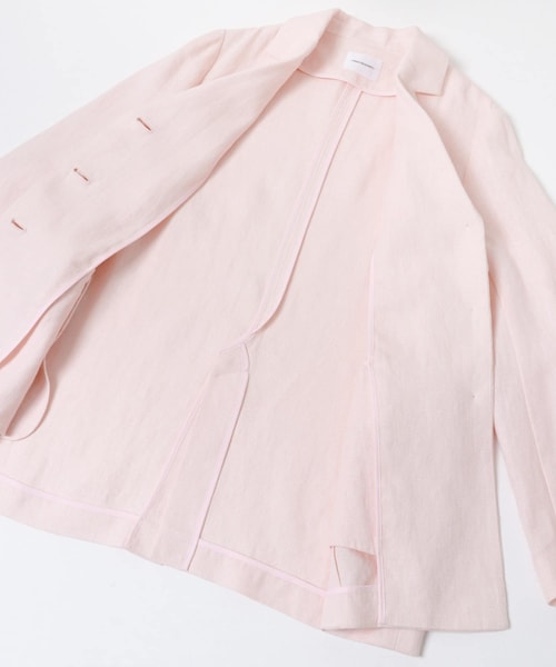 URBAN RESEARCH（アーバンリサーチ）の「オックスリネンテーラードジャケット（テーラードジャケット・レディース・L.BEIGE/L.PINK・Free）」の22枚目の写真