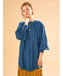 Ungrid | 【10周年限定】オーガニックコットンデニムドレスシャツ(シャツ/ブラウス)
