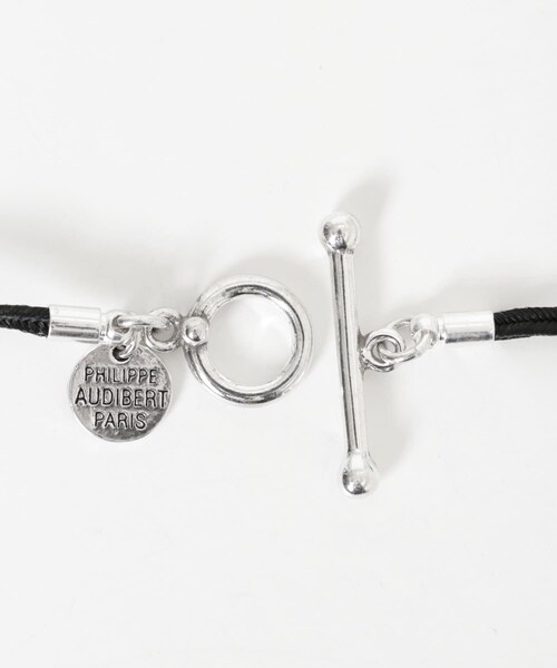 URBAN RESEARCH(アーバンリサーチ)の「PHILIPPE AUDIBERT Siya necklace cord(ネックレス・レディース・SILVER BLK・-)」の8枚目の写真
