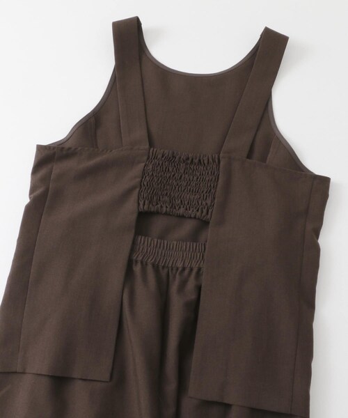 KBF（ケイビーエフ）の「バックオープンベストセットアップ（セットアップ・レディース・BLACK/BEIGE/BROWN・one）」の20枚目の写真