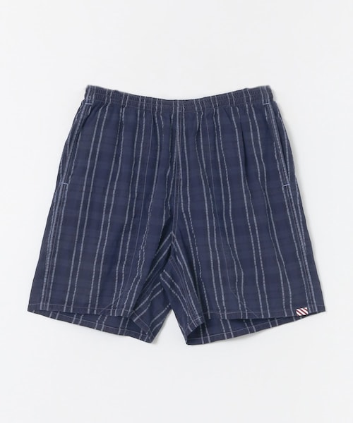 FREEMANS SPORTING CLUB INDIGO CHECK EZ SHORTS
