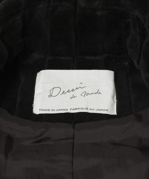 URBAN RESEARCH（アーバンリサーチ）の「Dessin de Mode　シールライダース（ライダースジャケット・レディース・BLACK・FREE）」の15枚目の写真