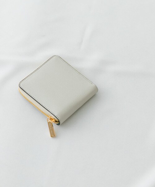 RODE SKO（ロデスコ）の「二つ折りミニ財布（財布・レディース・GUNMETAL2/L.GRAY/GREEN/BLACK/ORANGE/GOLD/GUNMETAL/MINT/YELLOW/L.GRAY2/L.PINK/MINT2/YELLOW2/SAXBLUE/GOLD2・one/One）」の2枚目の写真