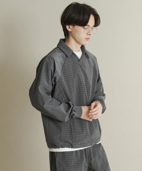 SENSE OF PLACE by URBAN RESEARCH（センスオブプレイスバイアーバンリサーチ）の「リップストップナイロンプルオーバー（その他トップス・メンズ・BLACK/GRAY/BROWN・M/L）」の21枚目の写真