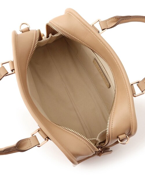 ROPE' PICNIC（ロペピクニック）の「ワイドスクエアボストンバッグ/2WAY（ボストンバッグ・レディース・ブラック/キナリ/ブラウン/ベージュ系・F）」の13枚目の写真