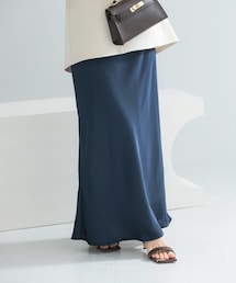 URBAN RESEARCH ROSSO WOMEN | ヴィンテージシルキーサテンイージースカート(スカート)