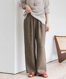 URBAN RESEARCH DOORS | リネンイージーパンツ(その他パンツ)