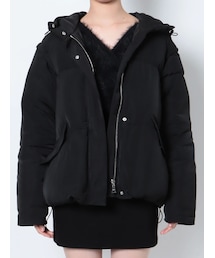EMODA | 2WAY オーバーフードダウン(ブルゾン)