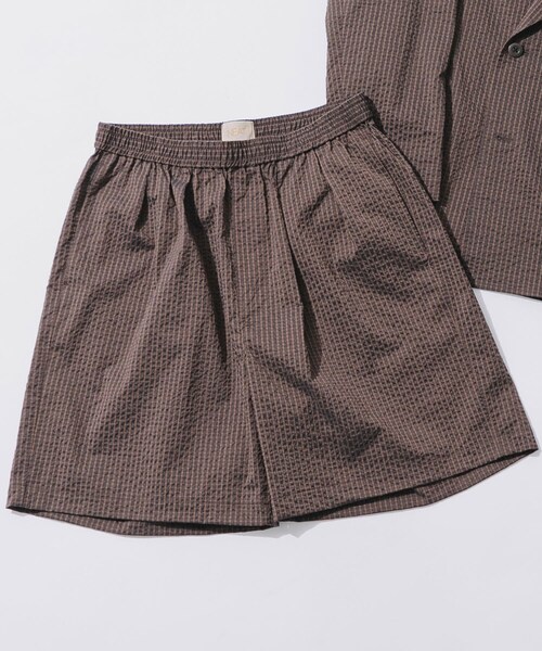 URBAN RESEARCH（アーバンリサーチ）の「『別注』NEAT×URBS　DOT'S SEERSUCKER TRUNKS（その他パンツ・メンズ・BLACK/BROWN・M/L/XL）」の14枚目の写真