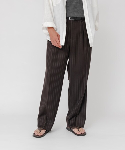 URBAN RESEARCH（アーバンリサーチ）の「TW STRIPE TROUSER（その他パンツ・メンズ・BROWN/NAVY・M/L）」の6枚目の写真