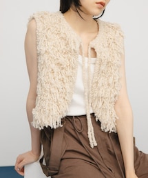 KBF | 『一部WEB限定カラー』ループニットベスト(ベスト)