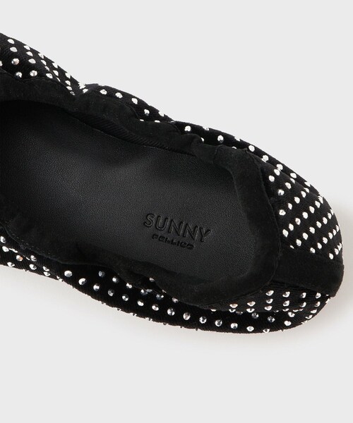 ROPE'(ロペ)の「【PELLICO SUNNY(ペリーコサニー)】STONE FLAT|フラットシューズ(その他シューズ・レディース・ブラック・36/37/38)」の10枚目の写真
