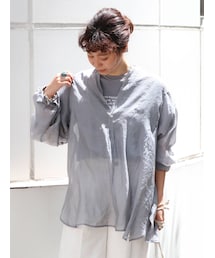 Ungrid | シアードレスシャツ(シャツ/ブラウス)