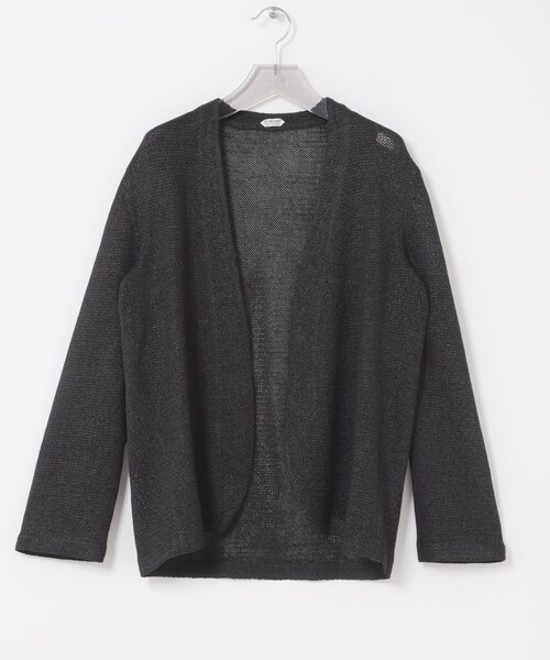 URBAN RESEARCH(アーバンリサーチ)の「PURLAM WASHI L-G TENJIKU JACKET(ニット/セーター・メンズ・WHITE/BLACK・2/3)」の10枚目の写真