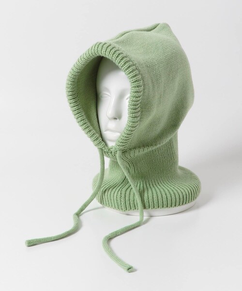 SENSE OF PLACE by URBAN RESEARCH(センスオブプレイスバイアーバンリサーチ)の「バラクラバ(ニットキャップ/ビーニー・レディース・GREEN/BLACK/IVORY・one)」の18枚目の写真