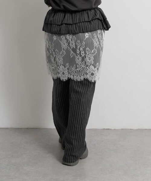 THE GOODLAND MARKET（ザグッドランドマーケット）の「old honey　49°C pants（その他パンツ・レディース・02black/01D.gray・FREE）」の17枚目の写真