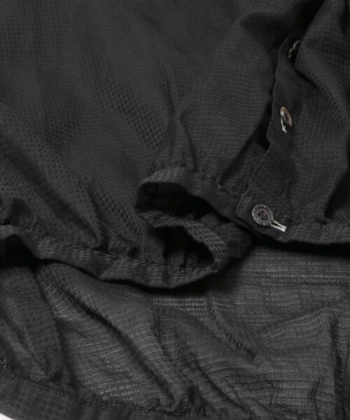 かぐれ(カグレ)の「Vlas Blomme シアーギャザーブラウス(シャツ/ブラウス・レディース・L BEIGE/BLACK・Free)」の7枚目の写真
