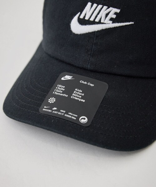 ROPE' PICNIC(ロペピクニック)の「【KIDS/キッズ】【NIKE/ナイキ】K NK CLUB CAP US CB FUT WSH(キャップ・キッズ・ブラック・F)」の8枚目の写真