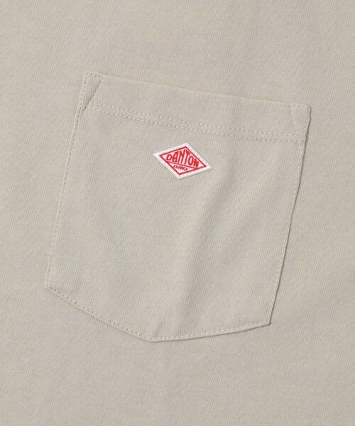 URBAN RESEARCH DOORS(アーバンリサーチドアーズ)の「DANTON POCKET T-SHIRTS(Tシャツ/カットソー・メンズ・COAL GREY/BROWN/GREIGE/DK PURPLE・M/L/XL)」の19枚目の写真