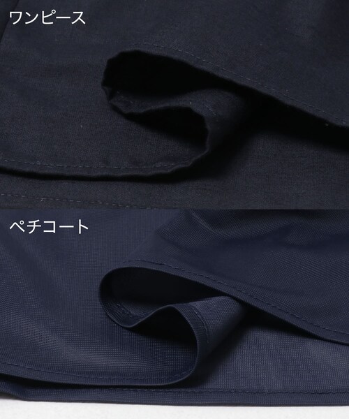 URBAN RESEARCH ROSSO（アーバンリサーチロッソ）の「『WEB限定』『UR TECH Smart Linen Touch』イージーリネンシャツワンピース（ワンピース・レディース・BRN STRIPE/NAVY・Free）」の9枚目の写真