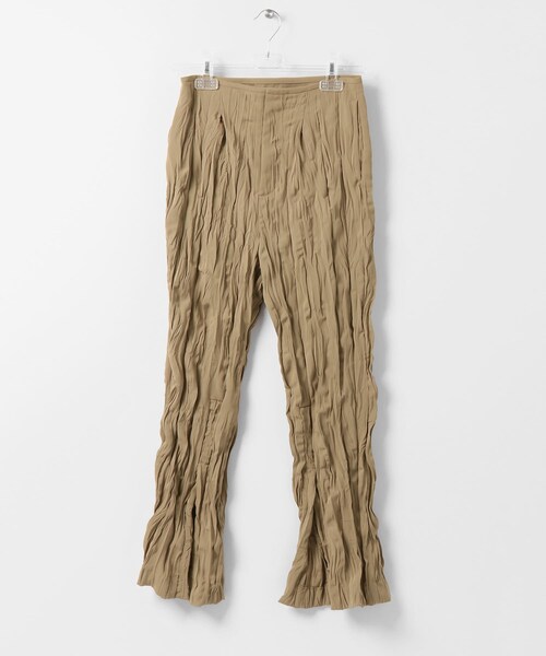 LAATO（ラート）の「WRINKLES SLIT PANTS（その他パンツ・レディース・インク/キャラメル・36/38）」の7枚目の写真