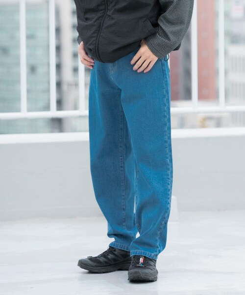 ITEMS URBANRESEARCH（アイテムズ アーバンリサーチ）の「5-pocket DENIM PANTS（デニムパンツ・メンズ・BLK/IDG BLU/BLU・M/L）」の19枚目の写真