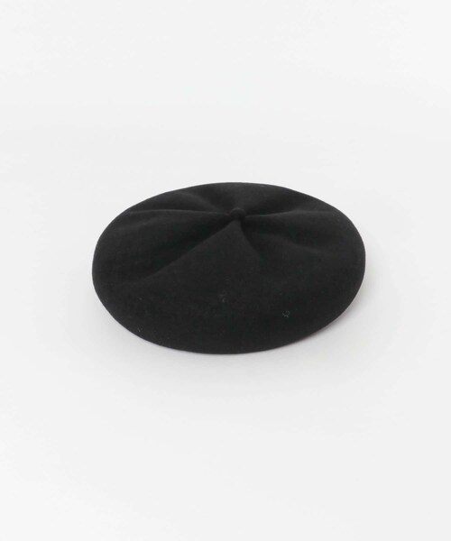 かぐれ（カグレ）の「mature ha.　beret top gather rib（ハンチング/ベレー帽・レディース・raw white/black・-）」の2枚目の写真