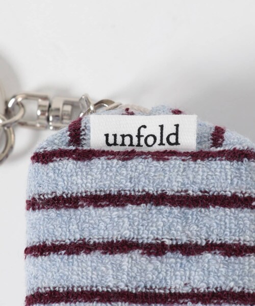 KBF（ケイビーエフ）の「UNFOLD　Mini terry pouch keyring（ポーチ・レディース・NAVY/BLUE BUR/PINK・Free）」の10枚目の写真