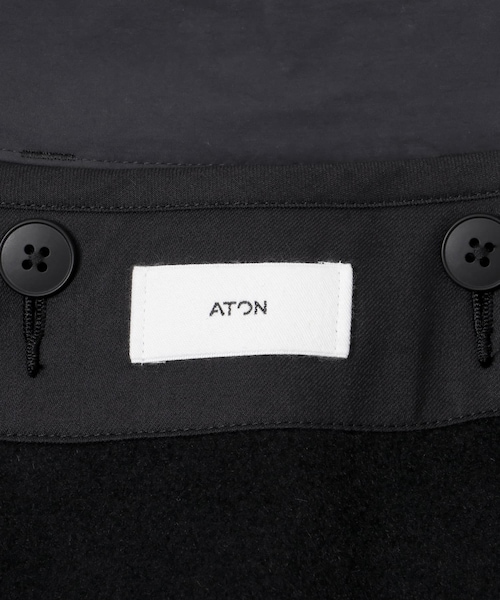 URBAN RESEARCH(アーバンリサーチ)の「ATON AIR WEATHER SHORT MODS COAT(モッズコート・メンズ・004 C.GRY/005 BLK・4/6)」の15枚目の写真