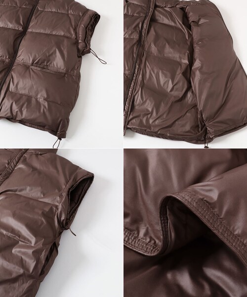 LAATO（ラート）の「short-sleeved down vest（その他アウター・レディース・チョコレート/ラクダ・FREE）」の15枚目の写真