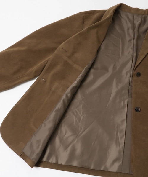 KBF（ケイビーエフ）の「パッチポケットテーラードジャケット（テーラードジャケット・レディース・D.BROWN/CAMEL/CAMEL2・one）」の13枚目の写真