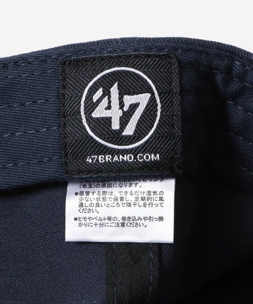 SENSE OF PLACE by URBAN RESEARCH(センスオブプレイスバイアーバンリサーチ)の「FORTY SEVEN 47 CLEAN UP YANKEES(キャップ・メンズ・NATURAL/BLACK/NAVY・one)」の12枚目の写真