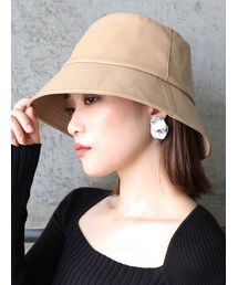 MURUA | シンセティックレザーバケットハット(ハット)