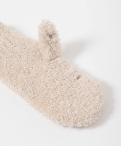 URBAN RESEARCH Sonny Label（アーバンリサーチサニーレーベル）の「ラメブークレーニットミトン（ベルト・レディース・エクリュ/グレー/ネイビー・One）」の12枚目の写真