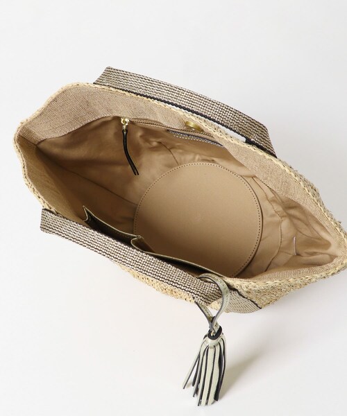 URBAN RESEARCH Sonny Label（アーバンリサーチサニーレーベル）の「VIOLAd’ORO　SANDRO V-8087（かごバッグ・レディース・nat×blk/nat×gold/br×gold・one）」の12枚目の写真