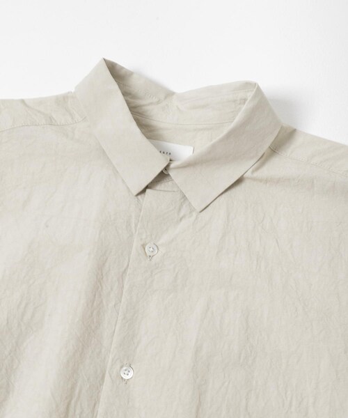 かぐれ（カグレ）の「ワイドシャツワンピース（ワンピース・レディース・BLUE/L/BEIGE・Free）」の10枚目の写真