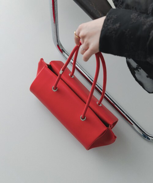 RODE SKO（ロデスコ）の「ADD CULUMN　PAGE BOSTON（ショルダーバッグ・レディース・RED/BLACK・-）」の15枚目の写真