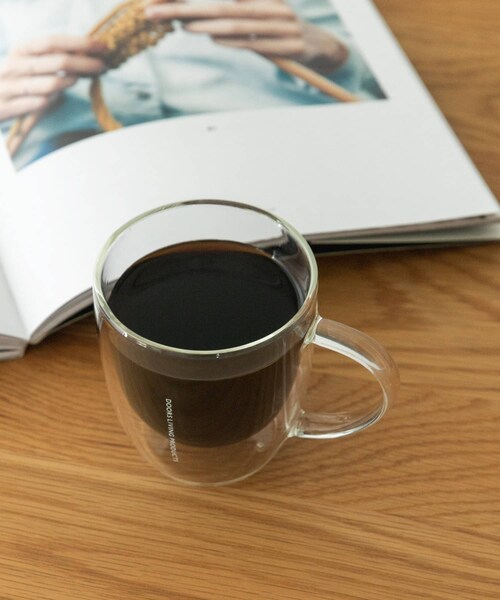 URBAN RESEARCH DOORS（アーバンリサーチドアーズ）の「DOORS LIVING PRODUCTS　ダブルウォールグラスマグ（キッチンツール・メンズ・クリア・one）」の8枚目の写真