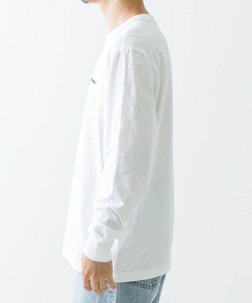 URBAN RESEARCH（アーバンリサーチ）の「SALOMON　LOGO LONG-SLEEVE T-SHIRTS M（Tシャツ/カットソー・メンズ・WHITE・S/M/L/XL）」の4枚目の写真
