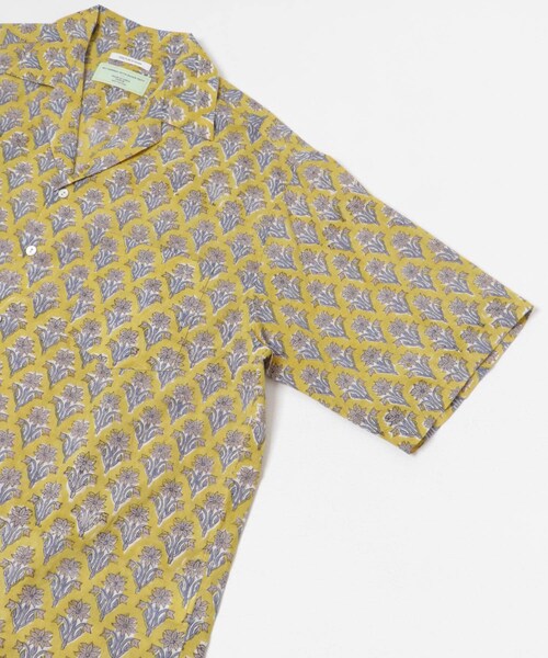 URBAN RESEARCH（アーバンリサーチ）の「COUTURE D’ADAME　Block Print Summerwear（シャツ/ブラウス・メンズ・Mustard・40/42）」の7枚目の写真