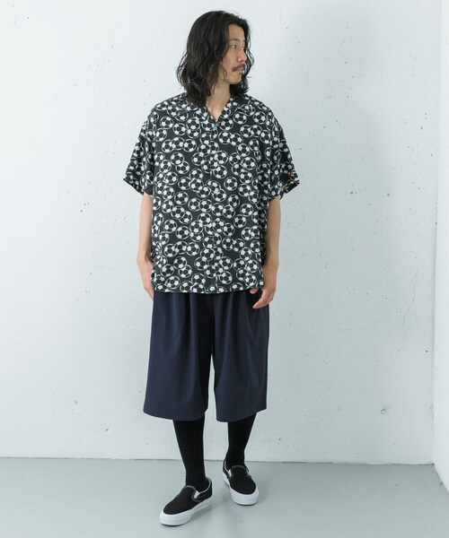 URBAN RESEARCH(アーバンリサーチ)の「LOTTO SOCCER BALL PRINT SHIRTS(シャツ/ブラウス・メンズ・WHITE/BLACK・M/L/XL/XXL)」の20枚目の写真