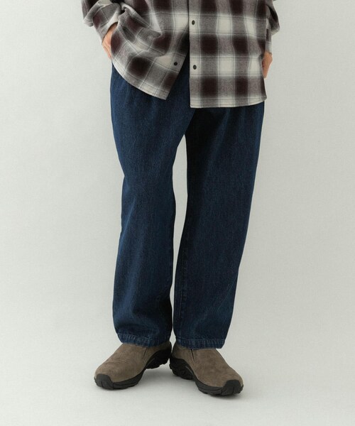 EKAL（エカル）の「ツータックデニムトラウザー（デニムパンツ・メンズ・O.W/USED・M/L）」の3枚目の写真